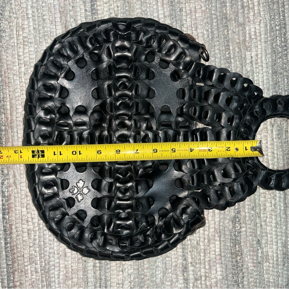 Black leather Patricia Nash purse - Picture 7 of 10